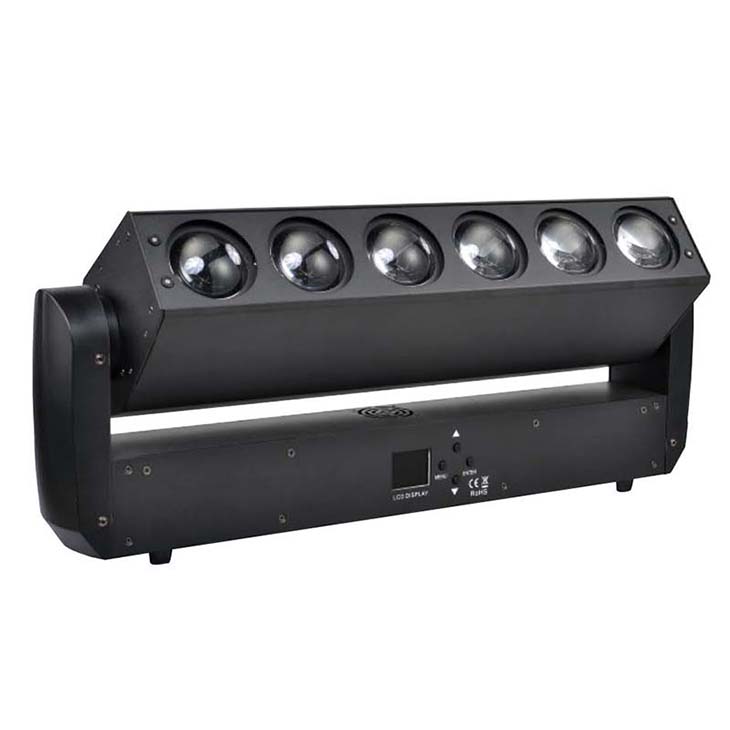 LED Six-eye Focusing Beam Light